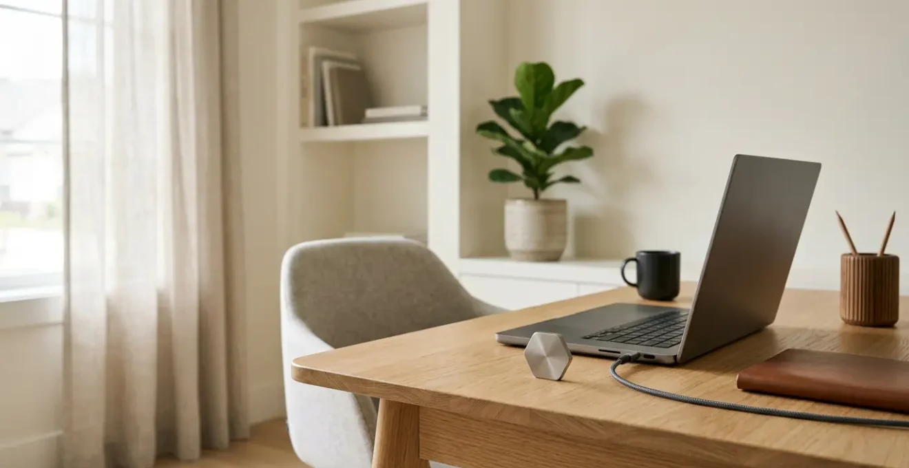 Secure remote work environment with encrypted network connections